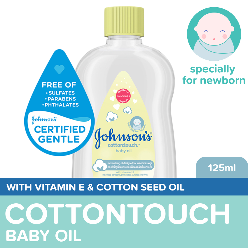 Johnson's CottonTouch Oil 125ml