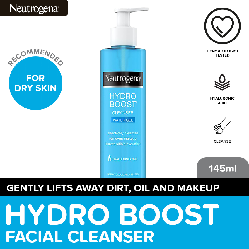 NEUTROGENA Hydro Boost Cleanser Water Gel 145ml
