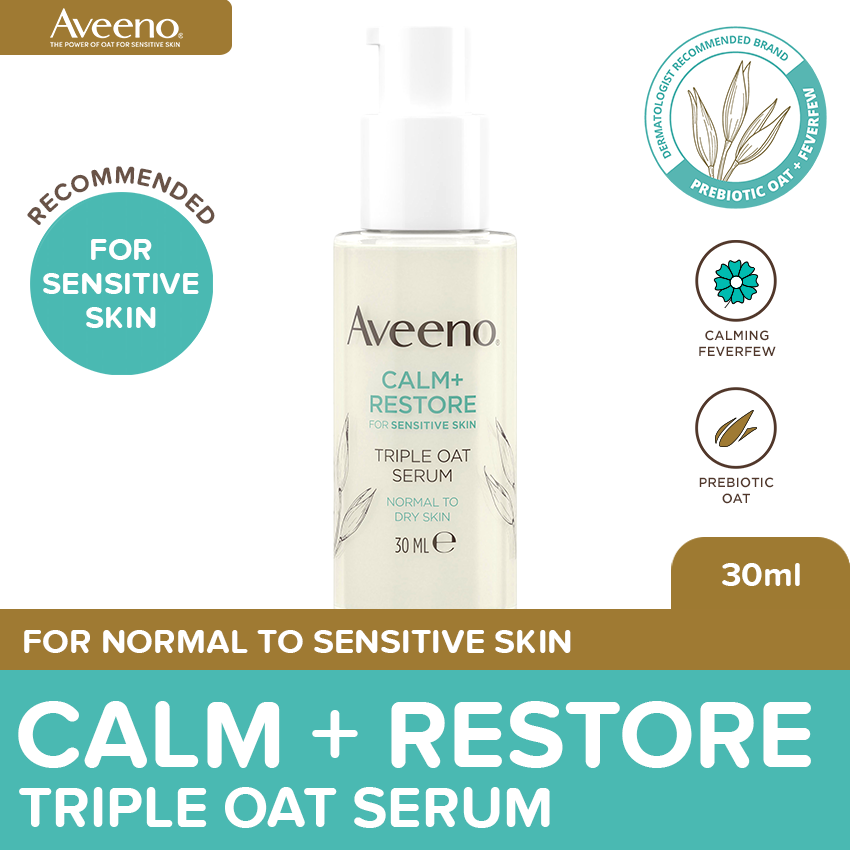 Aveeno Face Calm + Restore Triple Oat Serum 30ml