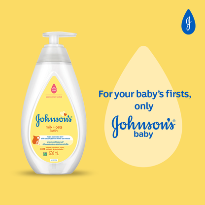 Johnson's Milk+Oats Bath 1000ml