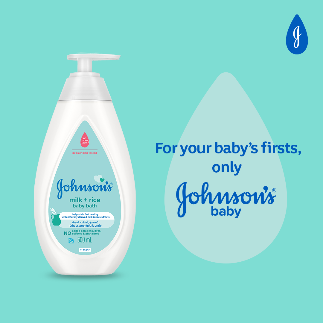 Johnson's Milk+Rice Bath 600ml Refill