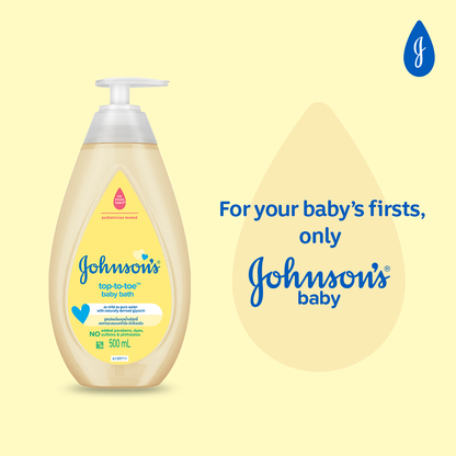 Johnson's Top-to-Toe Baby Bath 500ml