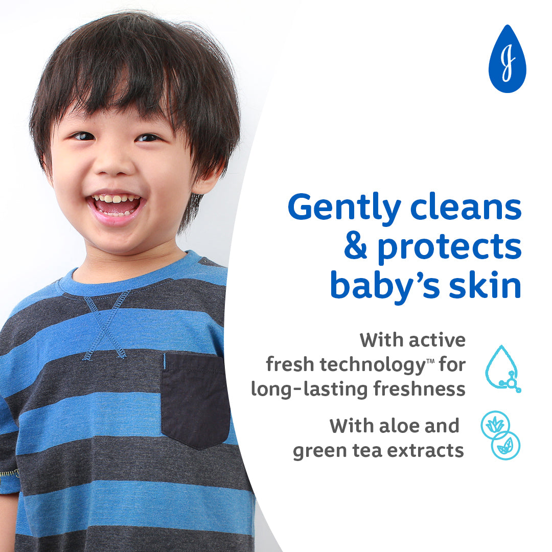 Johnson's Active Kids Clean & Fresh Bath 200ml