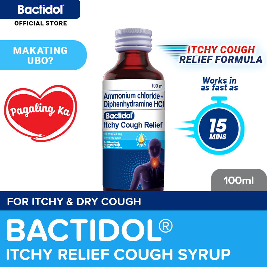 Bactidol Itchy Cough Relief 100ml