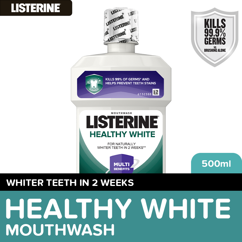 Listerine Healthy White 500ml