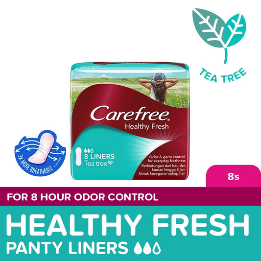 CAREFREE Healthy Fresh Panty Liners 8s