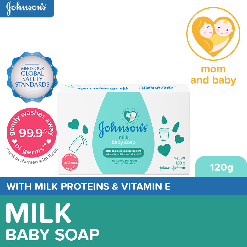 Johnson's Baby Milk Soap 120g