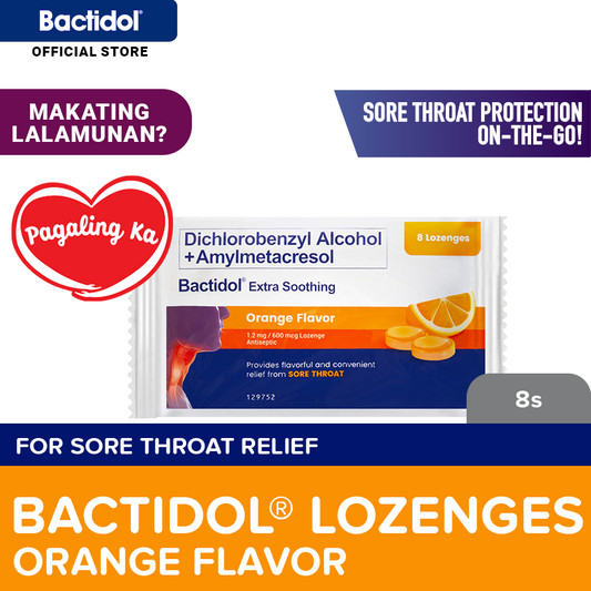 Bactidol ES Lozenge Orange 8s