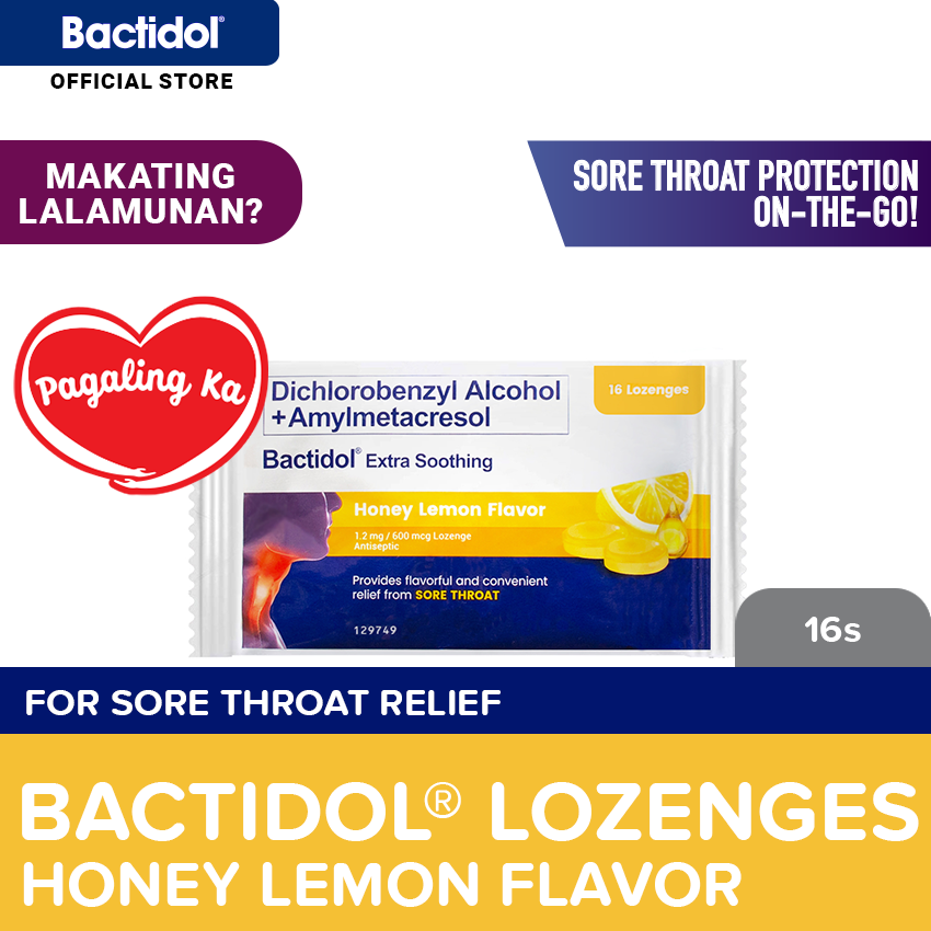 Bactidol ES Lozenge HLEM 16s