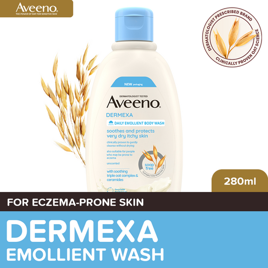 Aveeno Dermexa Daily Emollient Body Wash 280ml