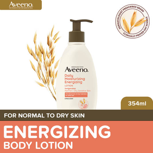 Aveeno Energizing Lotion 354ml
