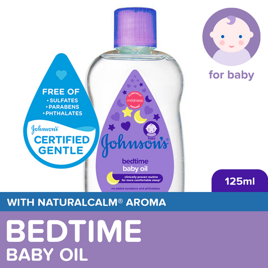 Johnson's Bedtime Baby Oil 125ml