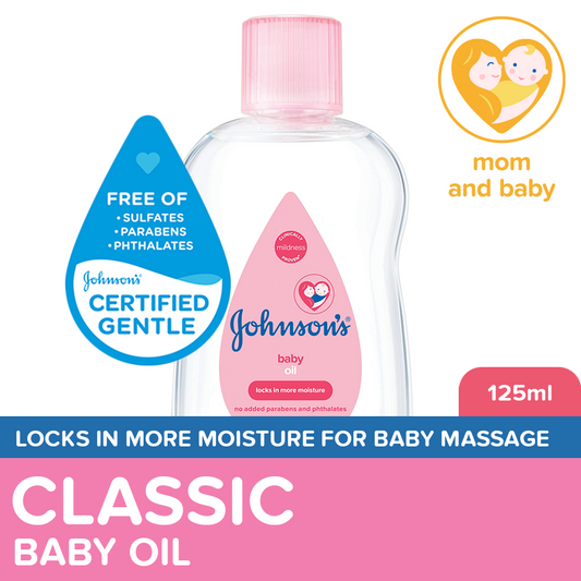 Johnson's Baby Oil 125ml