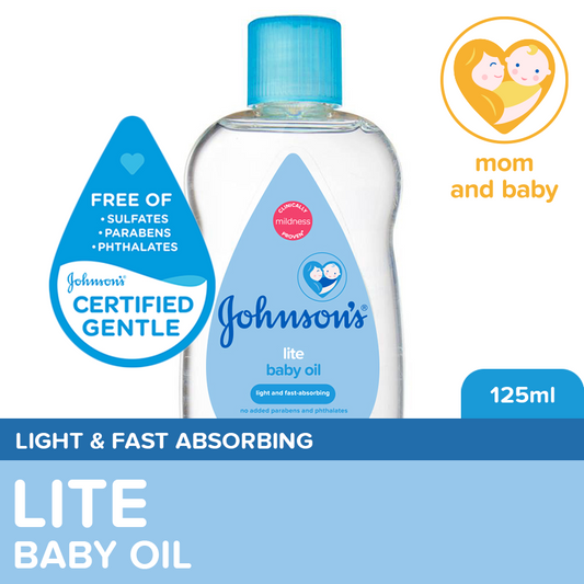 Johnson's Baby Oil Lite 125ml