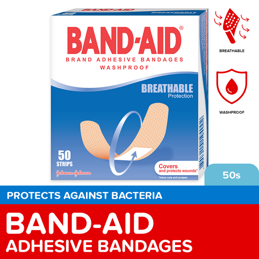BAND-AID Brand Adhesive Bandages 50s