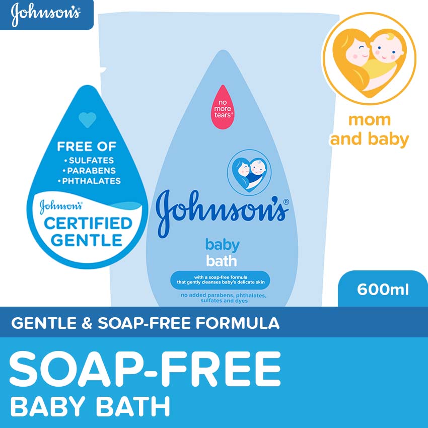 Johnson's Baby Bath 600ml Refill