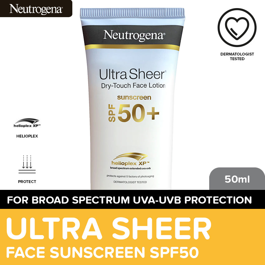 Neutrogena Ultra Sheer Dry-Touch Face Sunscreen SPF50 50ml