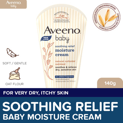 Aveeno Baby Soothing Relief Moisture Cream 140g
