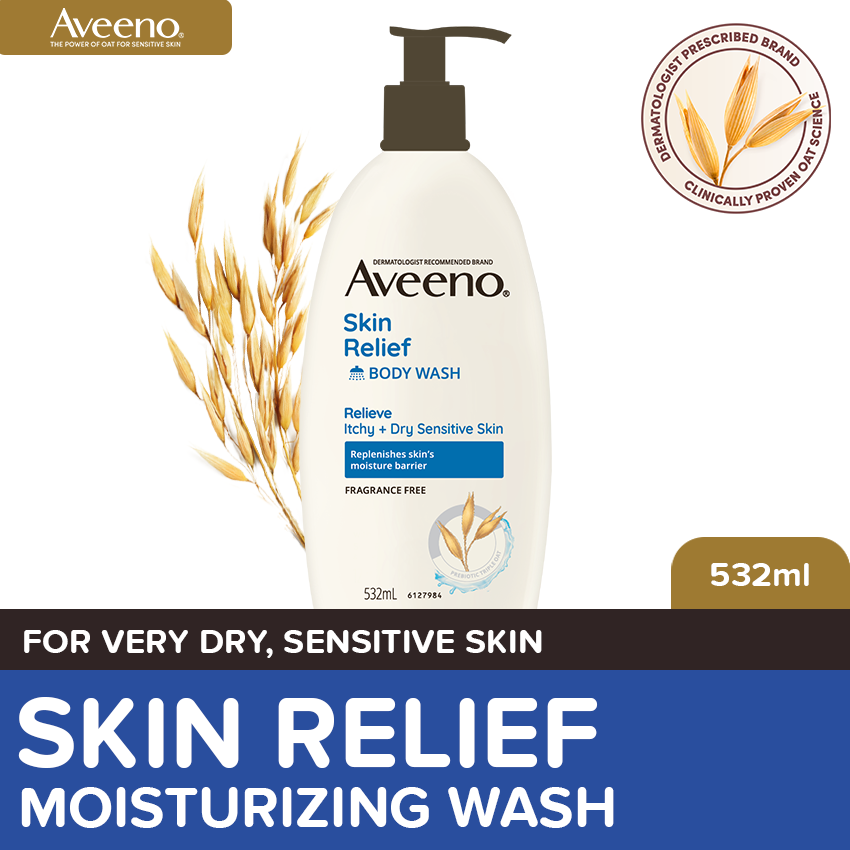 AVEENO ACTIVE NATURALS Skin Relief Body Wash 532ml