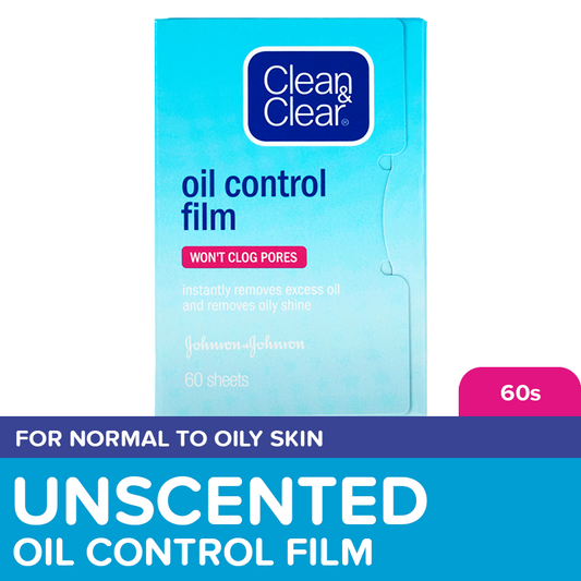 Clean & Clear Unscented Oil Control Film 60s