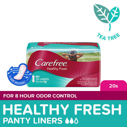 CAREFREE Healthy Fresh Panty Liners 20s