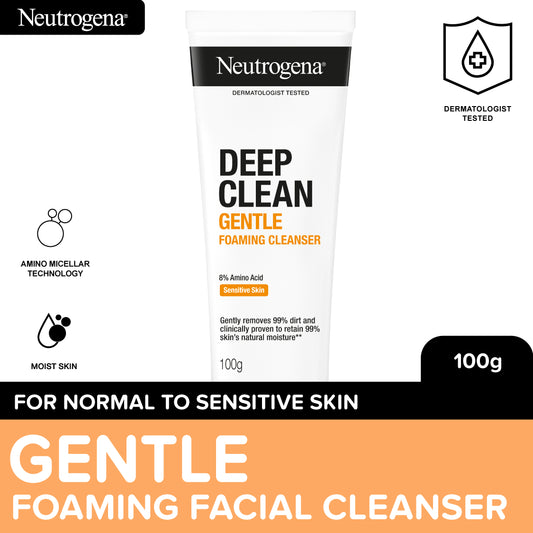 Neutrogena Deep Clean Gentle Foaming Cleanser 100g
