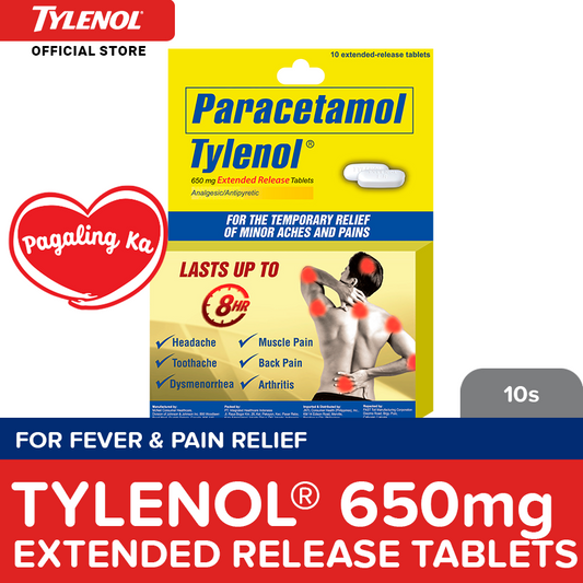 Tylenol 8hr ER 650mg 10s PH