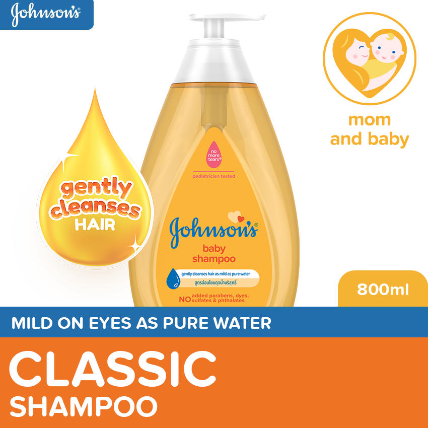 Johnson's Baby Shampoo 800ml