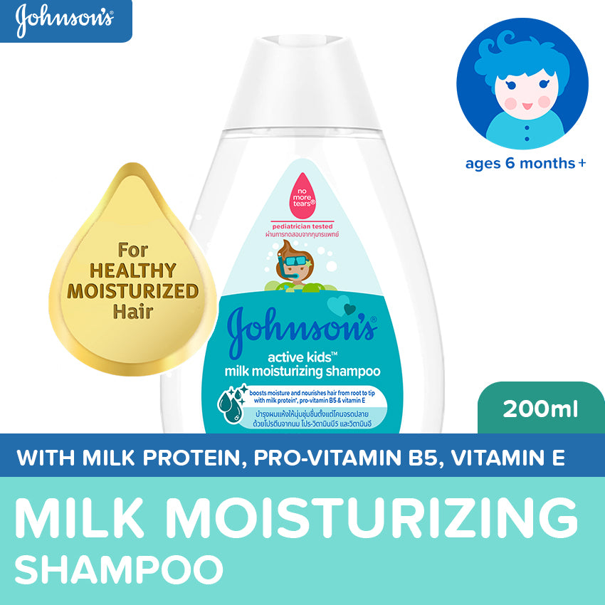 Johnson's Milk+Rice Shampoo 200ml
