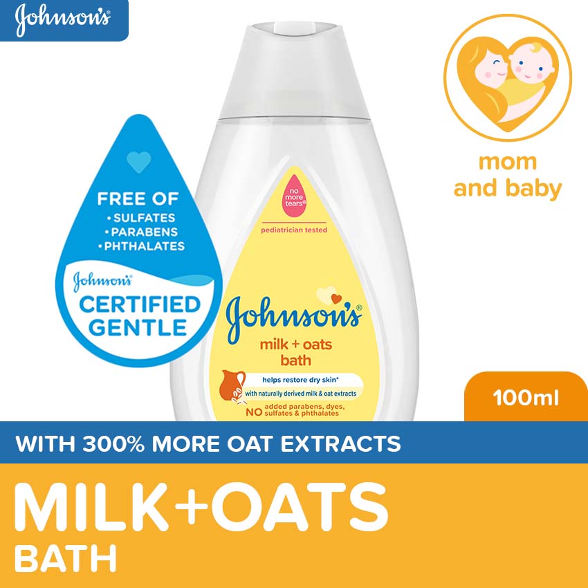 Johnson's Milk+Oats Bath 100ml