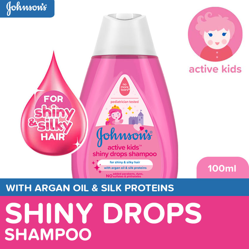 Johnson's Active Kids Shiny Drops Shampoo 100ml