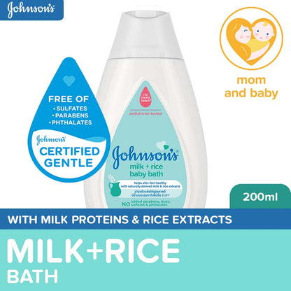 Johnson's Milk+Rice Bath 200ml