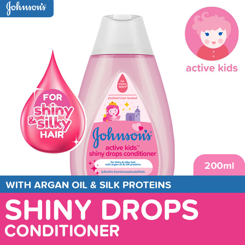 Johnson's Active Kids Shiny Drops Conditioner 200ml