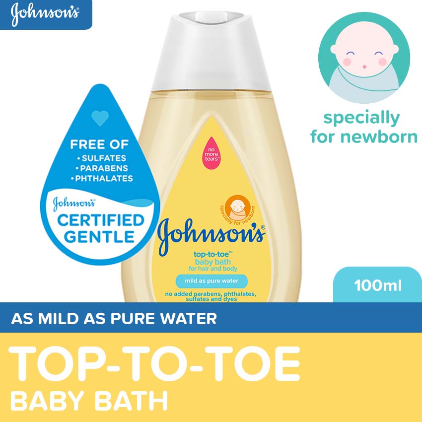 Johnson's Top-to-Toe Baby Bath 100ml
