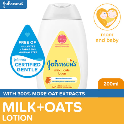 Johnson's Milk+Oats Lotion 200ml