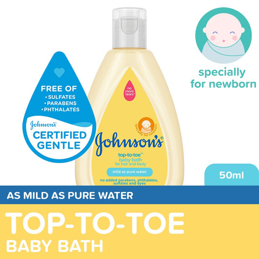 Johnson's Top-to-Toe Baby Bath 50ml
