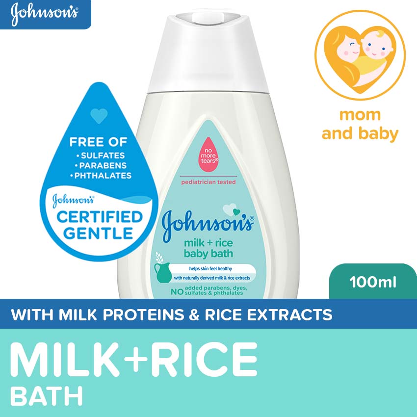 Johnson's Milk+Rice Bath 100ml