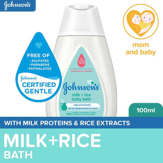 Johnson's Milk+Rice Bath 100ml