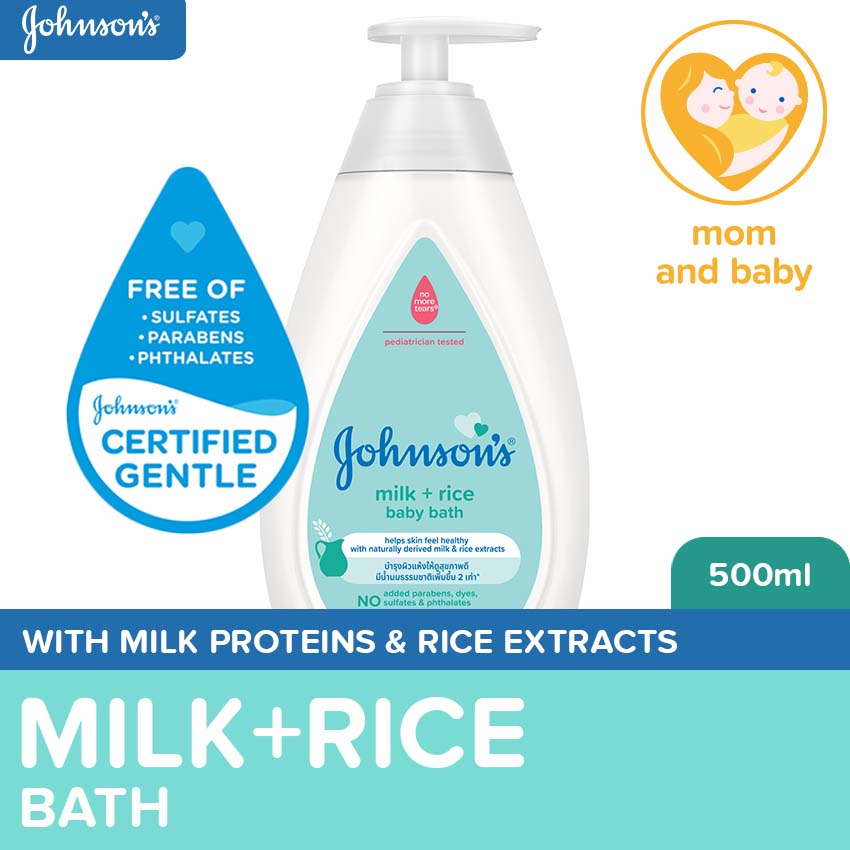 Johnson's Milk+Rice Bath 500ml