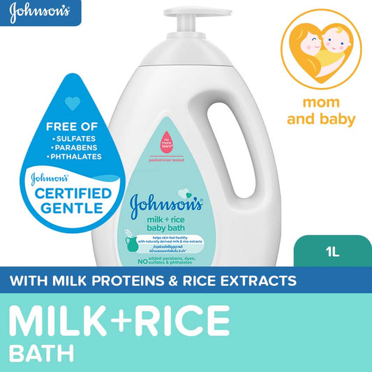 Johnson's Milk+Rice Bath 1000ml