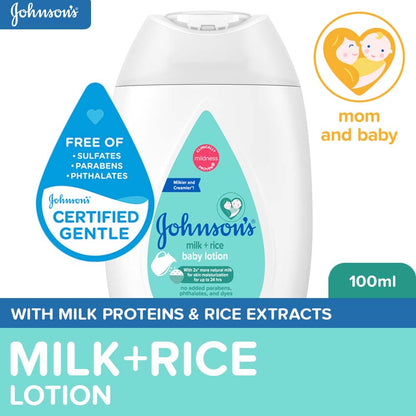 Johnson's Milk+Rice Lotion 100ml