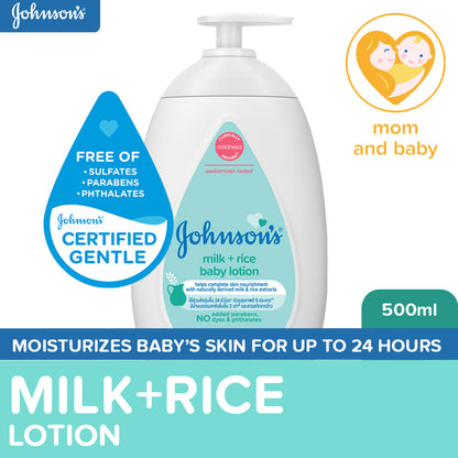 Johnson's Milk+Rice Lotion 500ml