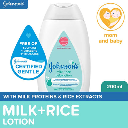 Johnson's Milk+Rice Lotion 200ml