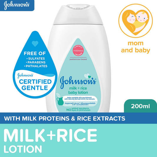 Johnson's Milk+Rice Lotion 200ml