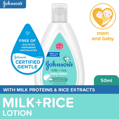 Johnson's Milk+Rice Lotion 50ml