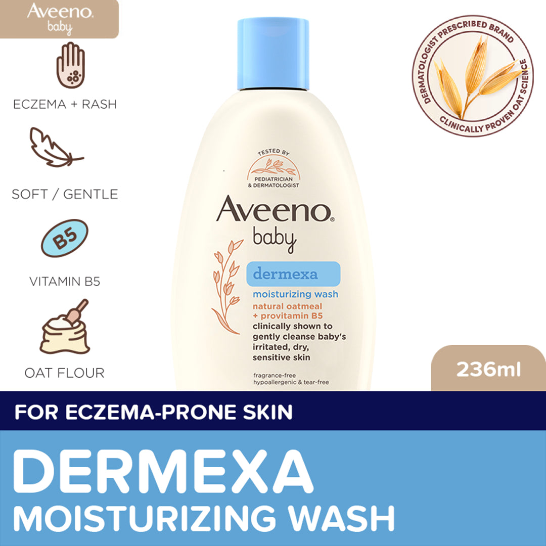 Aveeno Baby Dermexa Moisturizing Wash 236ml