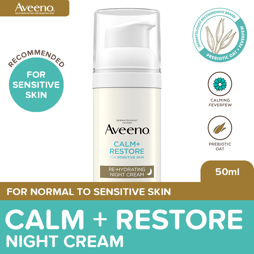 Aveeno Face Calm + Restore Night Cream 50ml