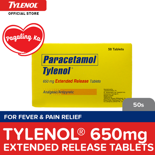 Tylenol Extended Release 650mg 50s