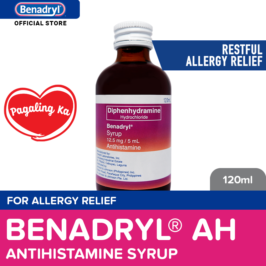 Benadryl Antihistamine Syrup 120ml