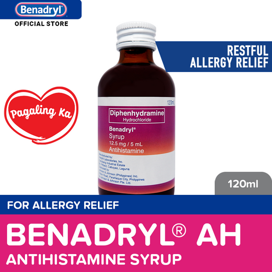 Benadryl Antihistamine Syrup 120ml
